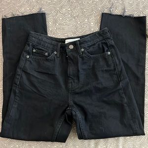 Black Straight Leg Jeans!